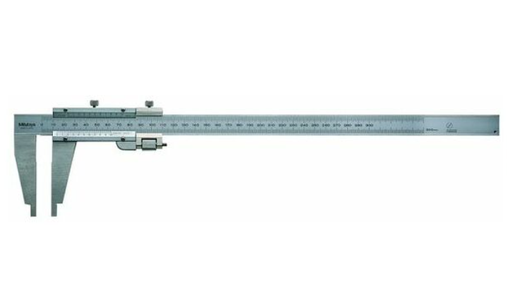 Mitutoyo 160-127 Vernier Caliper with nib style jaw, 0 to 300 mm