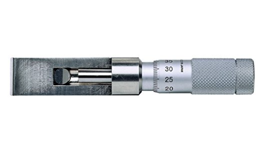 Mitutoyo 147-105 Can Seam Micrometer for aluminum cans, 0 to 13 mm