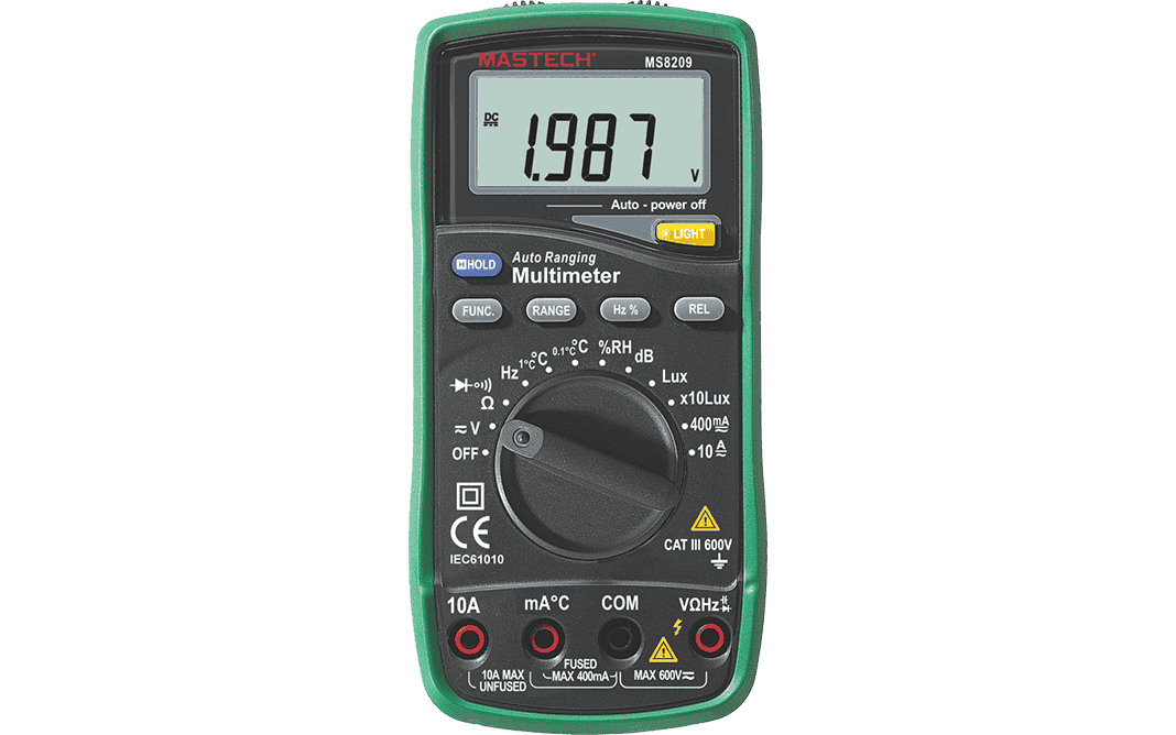 Mastech MS8209 5-in-1 Special Application Multimeter