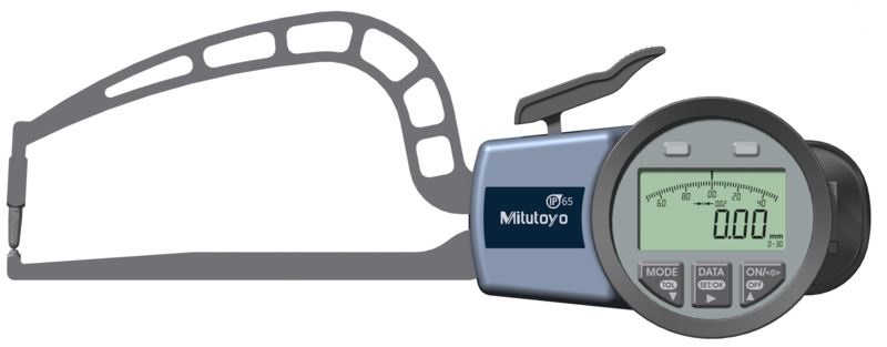 Digimatic External Caliper Gauge, 0 to 1.18"