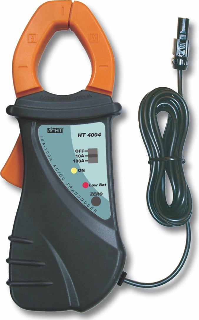 HT Instruments HT4004 AC/DC Transducer Rigid Clamp Meter up to 100A