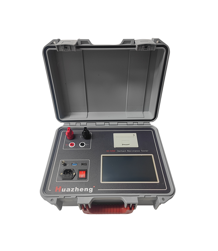 Huazheng HZ-5200 Contact Resistance Tester 200A Contact loop Resistance Tester Circuit Breaker