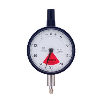 Mitutoyo 2909A-62 Series 2 Standard One Revolution Dial Indicator with Lug, 0.04", SAE