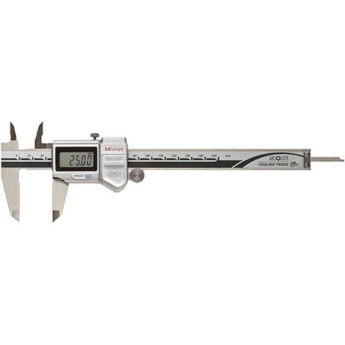 Mitutoyo 500-713-20 ABSOLUTE Coolant Proof Digimatic Caliper with Data Port, 0 to 200mm