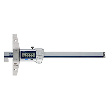 Mitutoyo 571-265-20 Digital ABS Depth Gauge, 0 to 8" / 0 to 200 mm, hook type