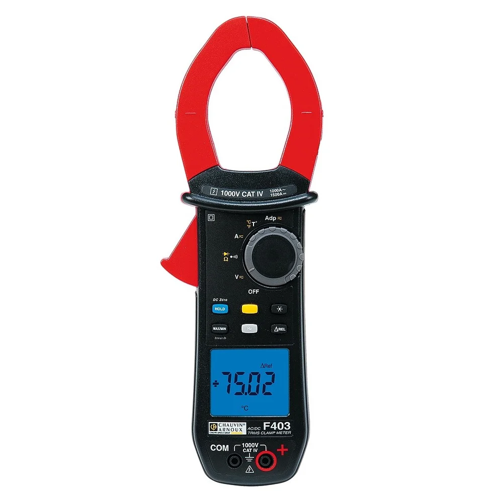 Chauvin Arnoux F401 True RMS AC Digital Clamp Meter