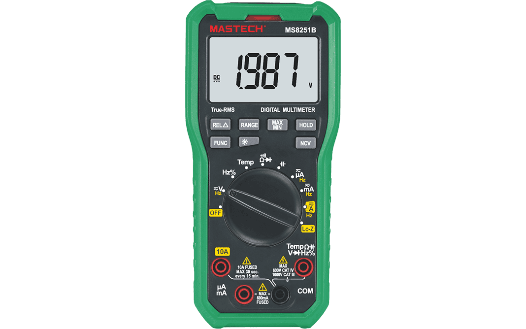 Mastech MS8251B Auto-Ranging Digital Multimeter