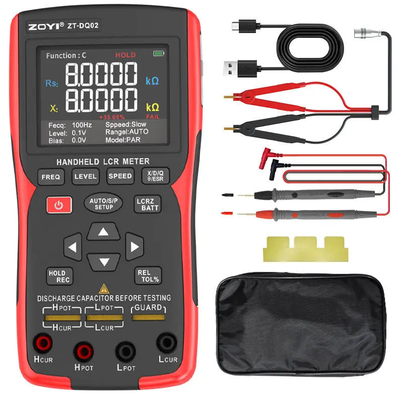 Zoyi ZT-DQ02 Handheld Digital LCR Meter