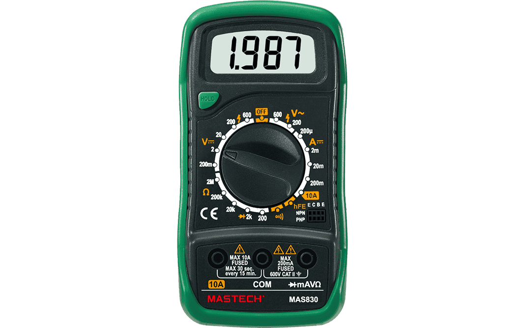 Mastech MS830M Manual-Ranging Digital Multimeter