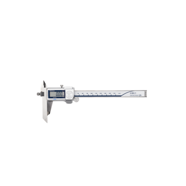Mitutoyo 573-601-20 Digital ABS Offset Caliper, 0 to 150 mm, thumb roller