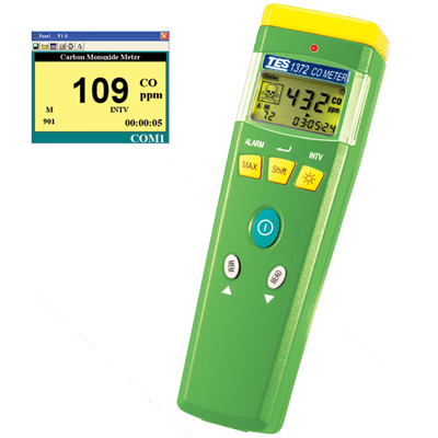 TES-1372R Portable Carbon Monoxide Meter