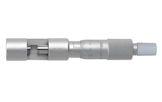 Mitutoyo 147-401 Wire Micrometer, 0 to 10 mm