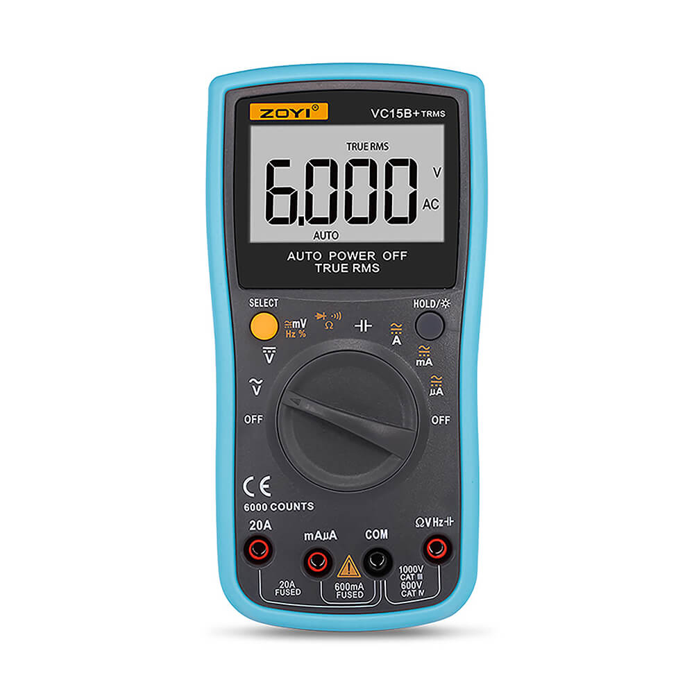 ZOYI VC15B+ Handheld, Auto-Ranging Digital Multimeter