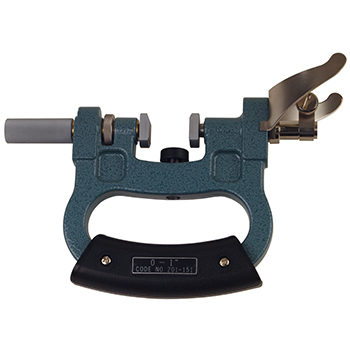 Mitutoyo 201-151 Dial Snap Gauge, 0 to 1"
