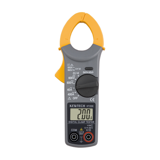 Kyoritsu KT200 Digital AC Clamp Meter, 400 A