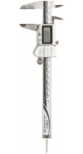 Mitutoyo 500-737-20 Absolute Coolant Proof IP67 Digimatic Caliper, 0-6" (0-150mm), OD & ID Carbide Jaws, SPC Output
