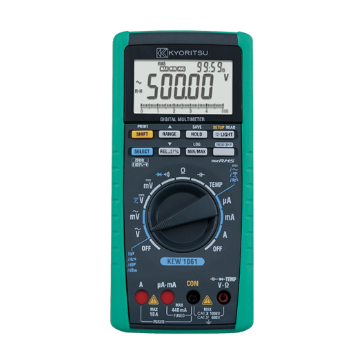 Kyoritsu 1061 True RMS Multimeter, 1000V