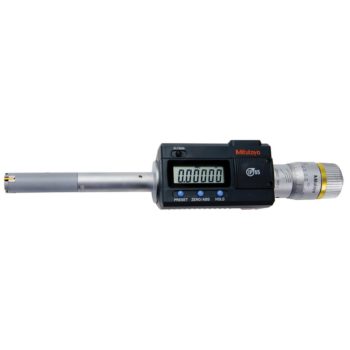 Mitutoyo 468-164 Series 468 Digimatic Holtest 3-Point Internal Micrometer, 12 to 16 mm, Metric