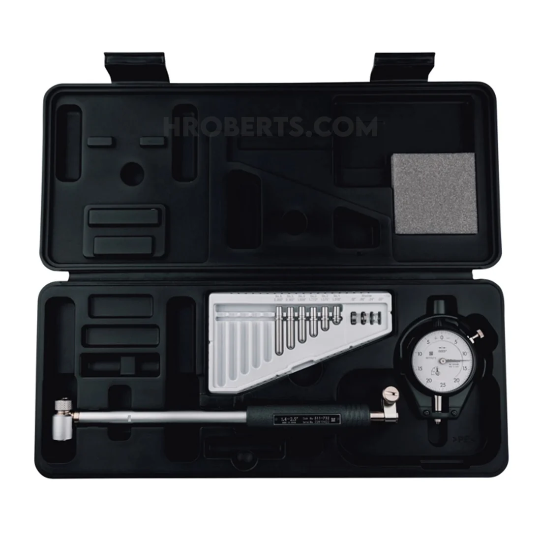 Mitutoyo 511-743 Bore Gauge, Mechanical Dial, Standard, Individual 2-point 2-6.0in