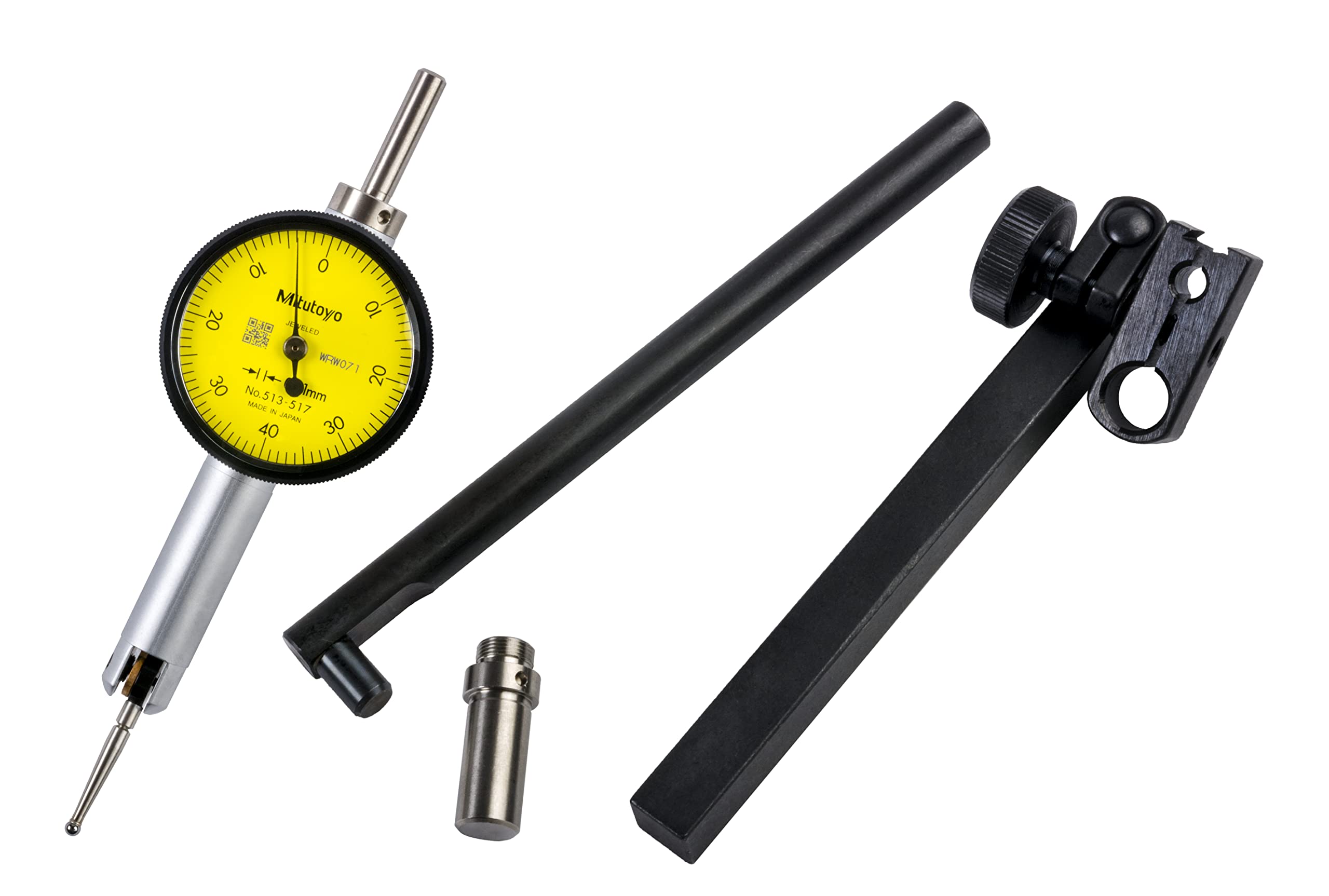 Mitutoyo 513-517-10T Indicator, Pocket Type, Full Set 0.8mm, 0.01 mm