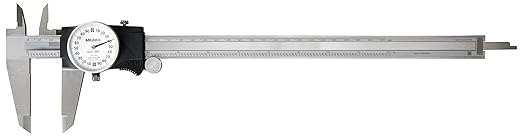 Mitutoyo 505-749 Series 505 Dial Caliper, 0 to 12", inch