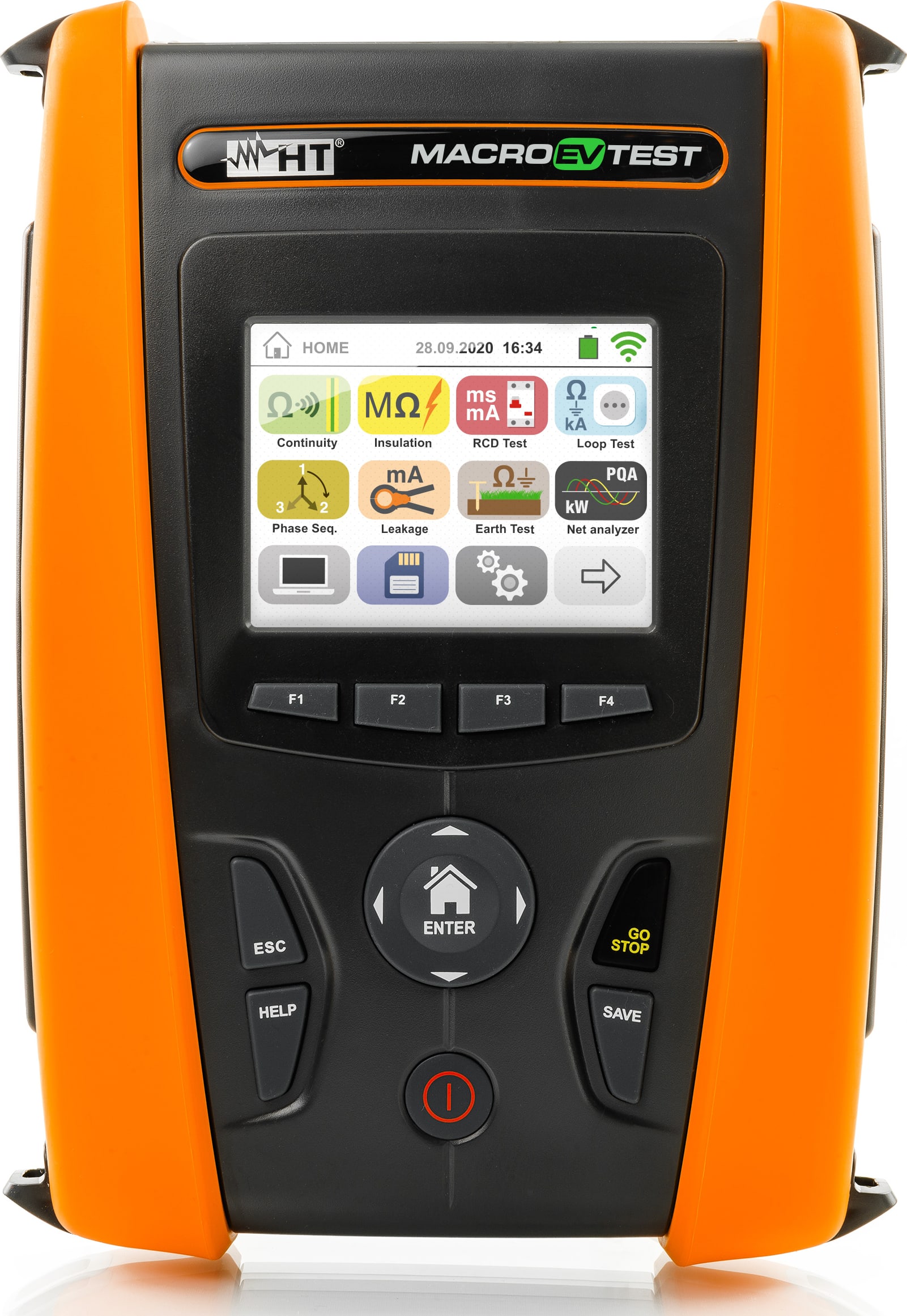 HT Instruments MACROEVTEST Multi-function EVSE and Electrical Installation Safety Tester with Built-in WiFi