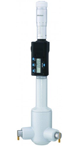 Mitutoyo 468-271 Series 468 Digimatic Holtest 3-Point Internal Micrometer, 2.5 to 3", SAE/Metric