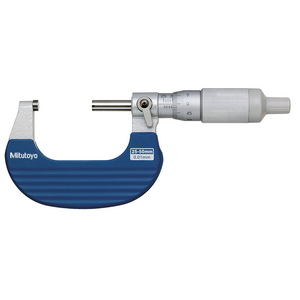 Mitutoyo 102-718 Series 102 Mechanical Ratchet-Thimble Micrometer, 1 to 2", SAE