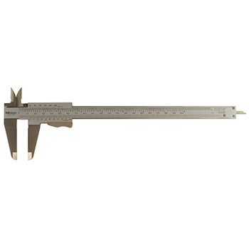 Mitutoyo 531-129 Precision Vernier Caliper, 0-8" (0-200mm)