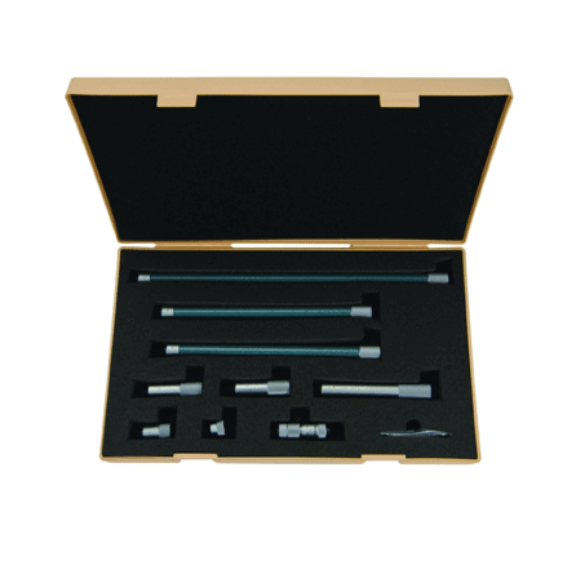Mitutoyo 137-219 Carbide Tipped Tubular Inside Micrometer, 2 to 40"