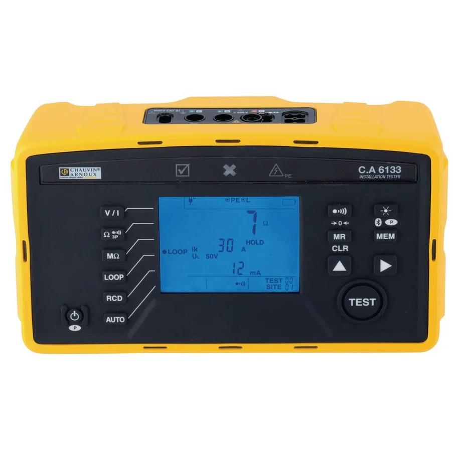Chauvin Arnoux CA6133 Electrical Installation Tester