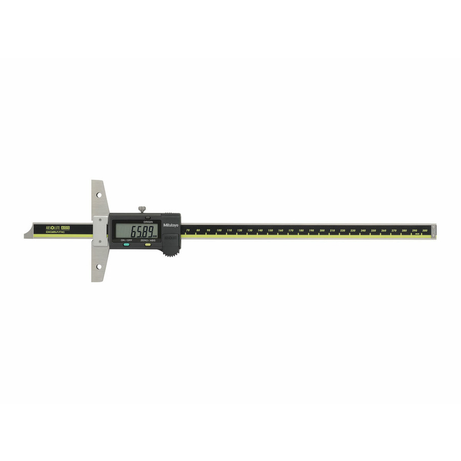 Mitutoyo 571-205-10 Digital ABS Depth Gauge, 0 to 600 mm