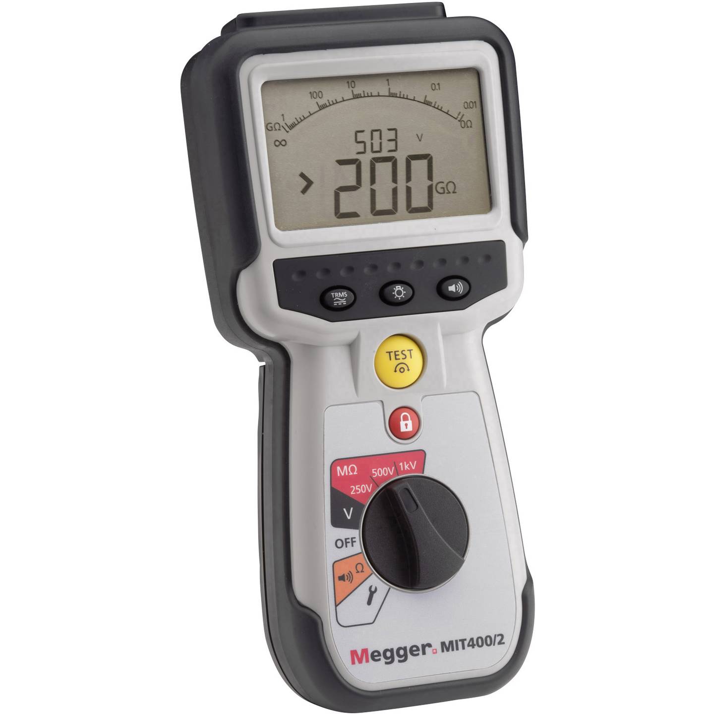 Megger MIT400/2-LG2 Insulation/Continuity Tester 250/500/1000V+600V CAT IV