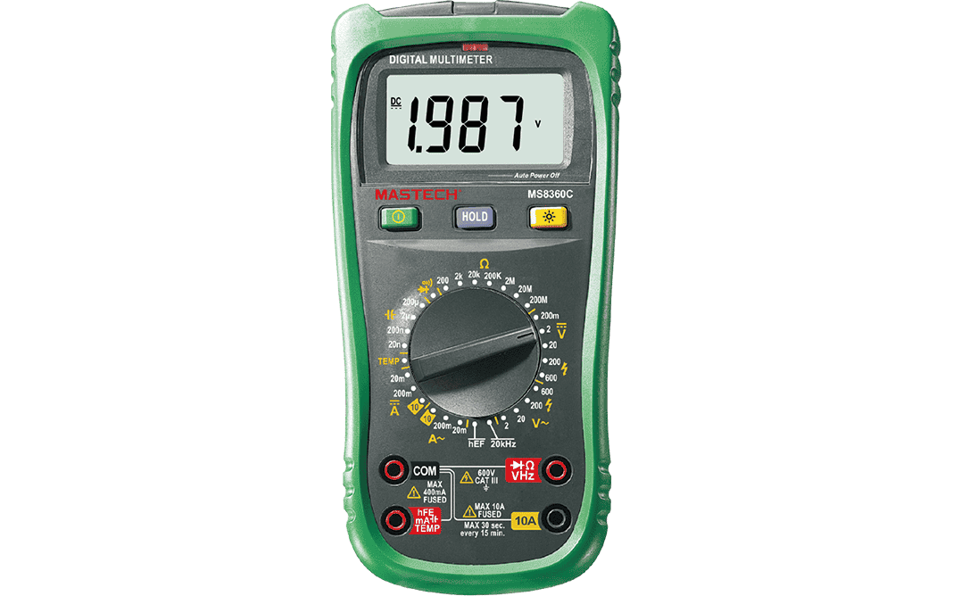 Mastech MS8360C Manual-Ranging Digital Multimeter