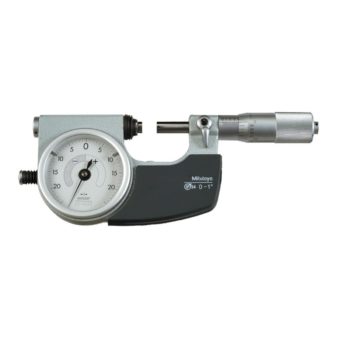 Mitutoyo 510-151 Series 510 Mechanical Indicating Micrometer, 0 to 1"