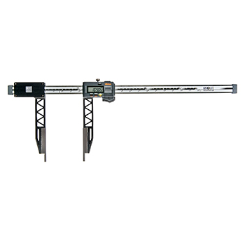 Mitutoyo 552-161-10 Digimatic Carbon Fiber Caliper, 0 to 24", long jaws