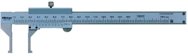 Mitutoyo 536-145 Metric Vernier Inside Caliper, 10 to 150 mm