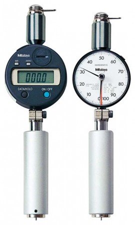 Mitutoyo 811-337-11 Hardmatic HH-300 Series 811 Dial Durometer for rubber and plastics, shore D, DIN 53 505