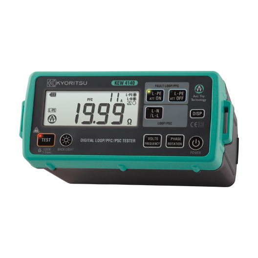 Kyoritsu 4140 LOOP/PFC/PSC Tester, 230V, 50/60Hz