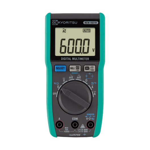Kyoritsu 1021R Digital Multimeter, 6000 Count
