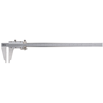 Mitutoyo 160-116 Vernier Caliper with nib style jaw, 0 to 18"