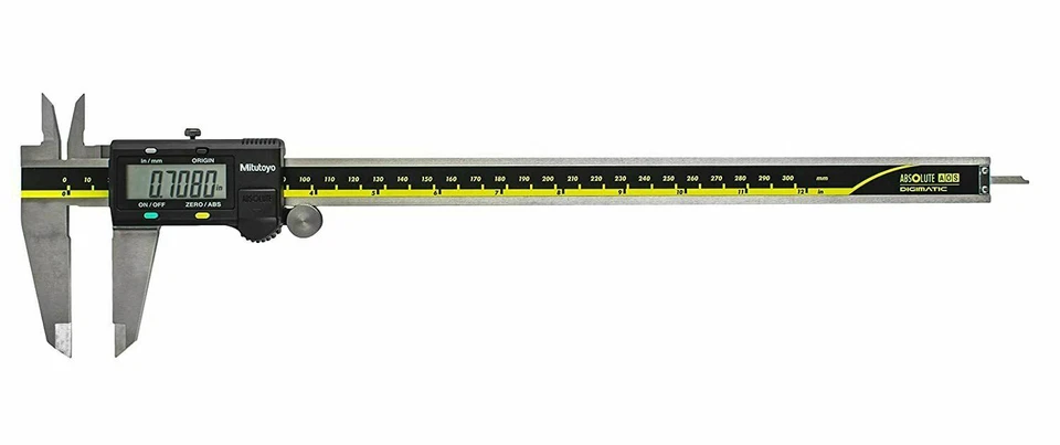 Mitutoyo 500-193-30 Absolute Digimatic Caliper, 0 to 12"/0 to 300 mm