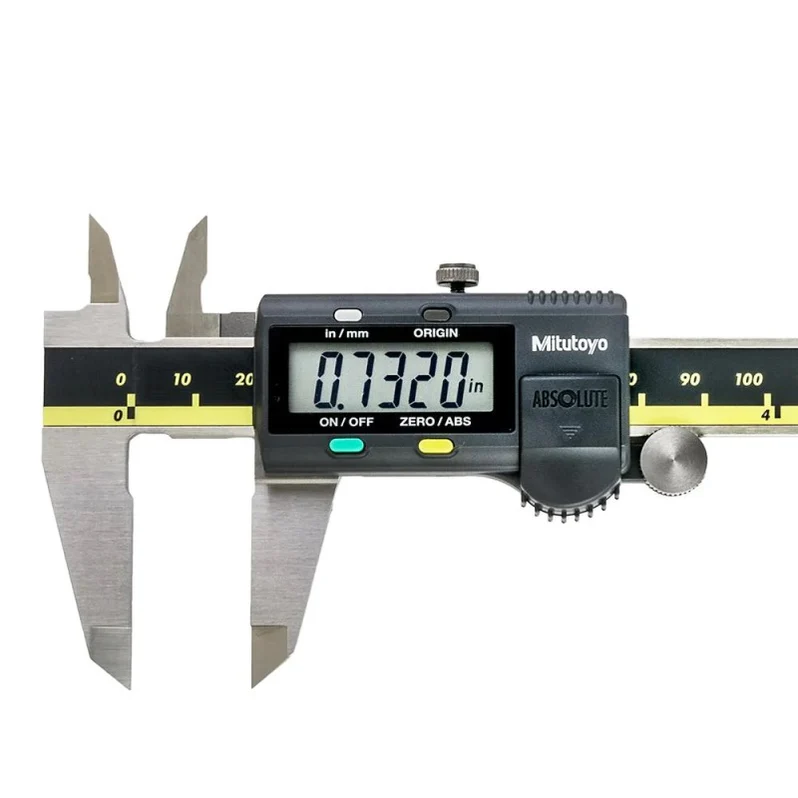 Mitutoyo 500-172-30 Absolute Digimatic Calipers, 0 to 8" (0 to 200 mm), AOS, SPC output