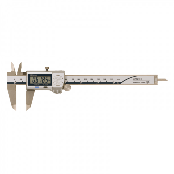 Mitutoyo 500-762-20 Absolute Coolant Proof IP67 Digimatic Caliper, 0-6" (0-150mm), SPC Output