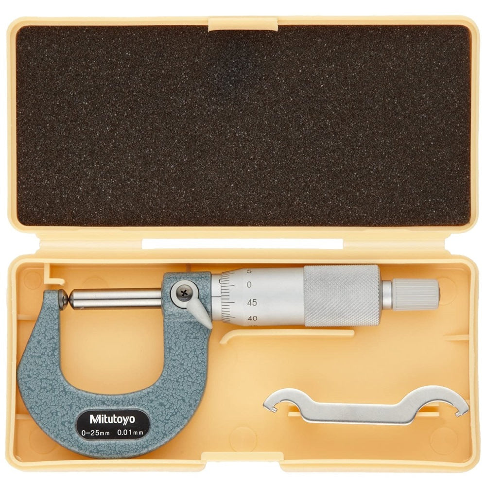 Mitutoyo 115-118 Tube Micrometer Spherical Anvil, 75 to 100 mm