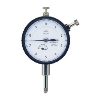 Mitutoyo 2904A Dial Indicator, 100-0, Lug Back, Reverse Reading