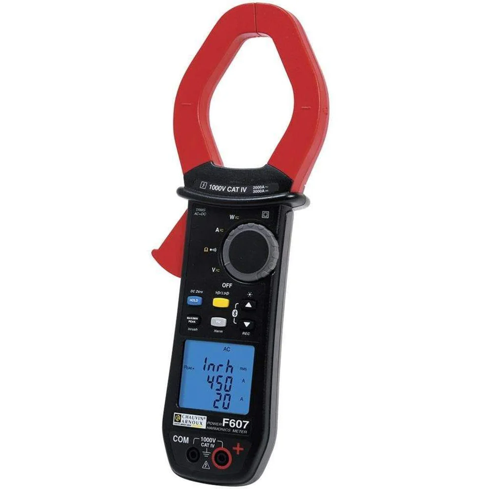 Chauvin Arnoux F607 True RMS AC/DC digital clamp meter