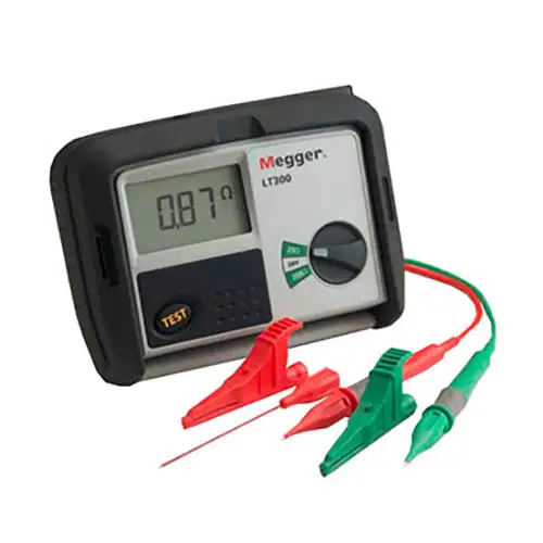 Megger LT300-EN-00 Loop Impedance Tester, EN-00 50V-550V, Single
