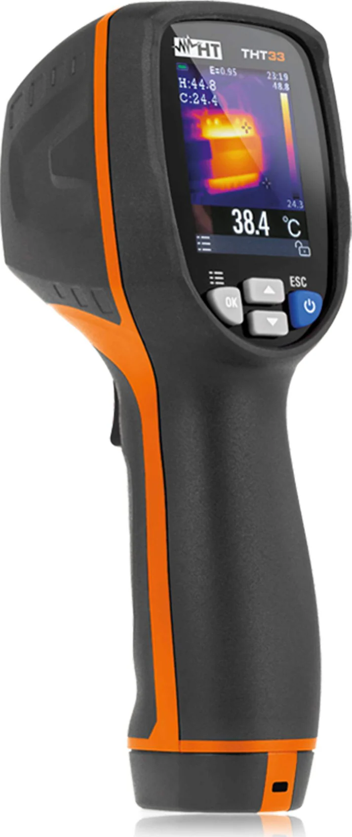 HT Instruments THT33 Compact Infrared Camera with 80x80pxl Resolution and Bluetooth