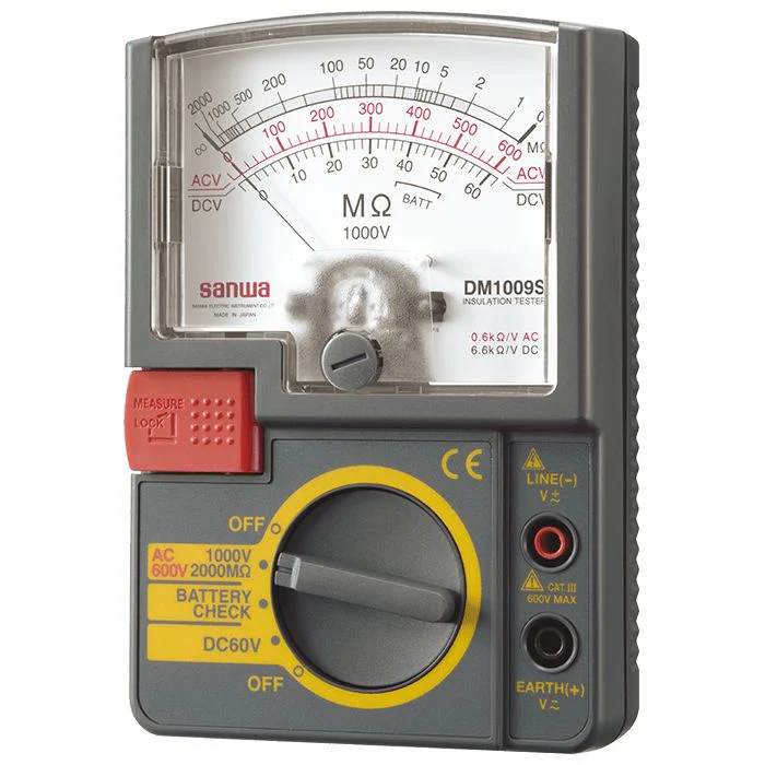 Sanwa DM1009S 1000V Portable Insulation Resistance Meter